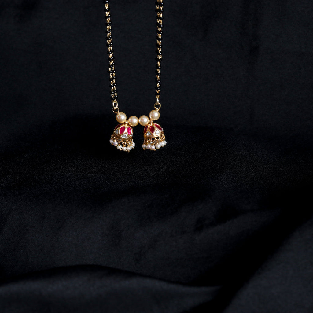 Goldplated Jhumki Mangalsutra