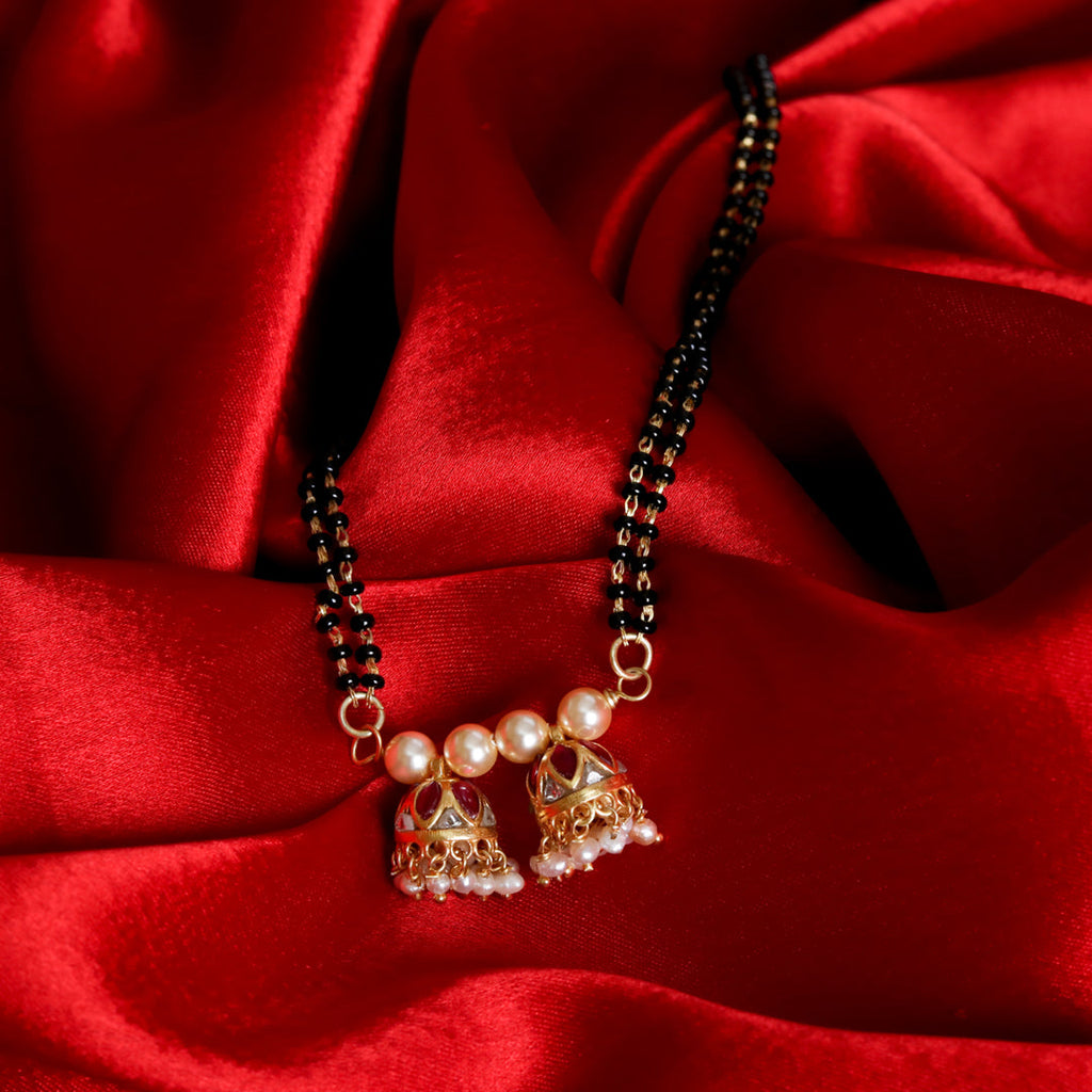 Goldplated Jhumki Mangalsutra